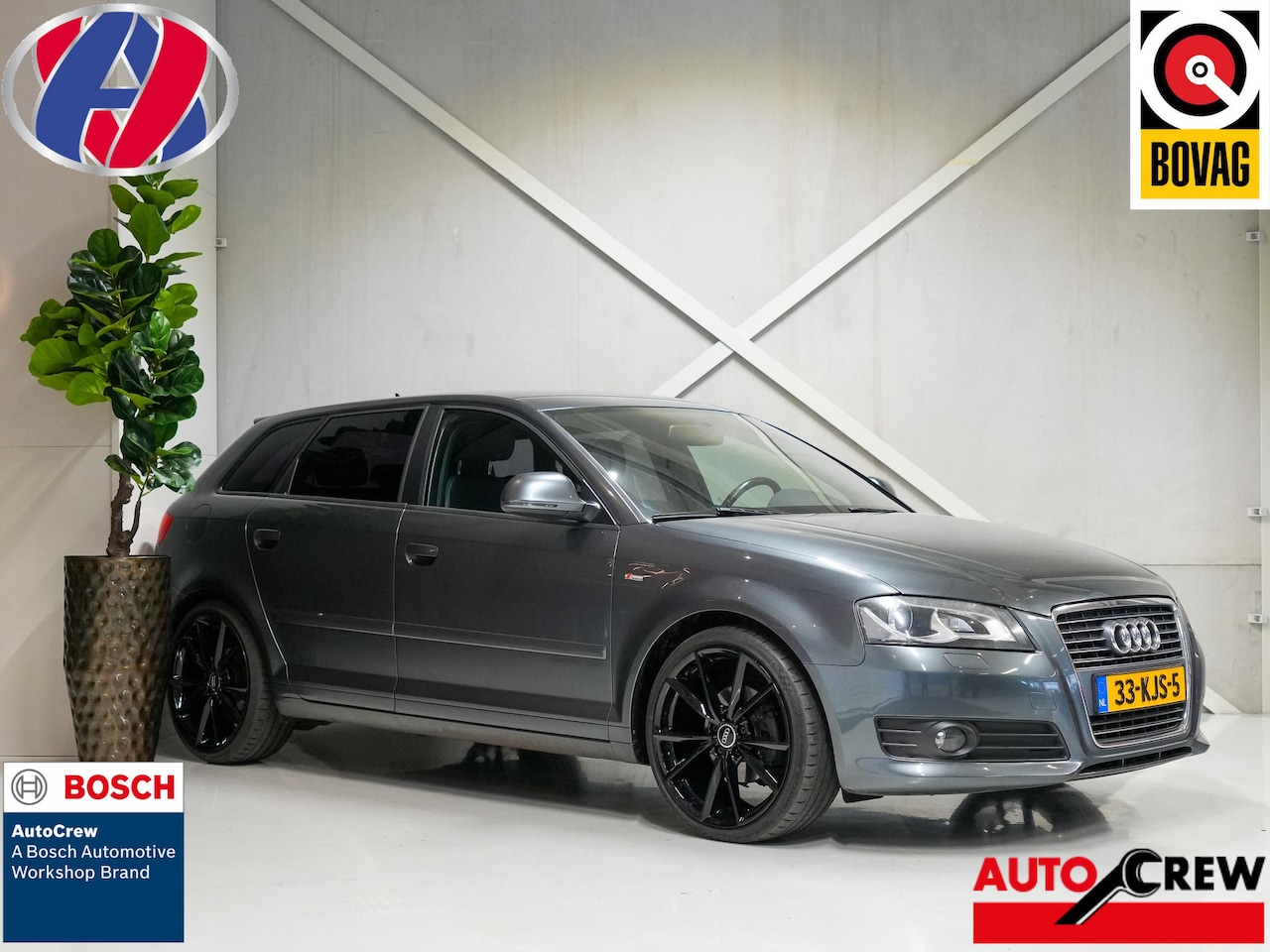 Audi A3 Sportback - 1.4 TFSI S-edition 3x S Line uitvoering zeer compleet! - AutoWereld.nl