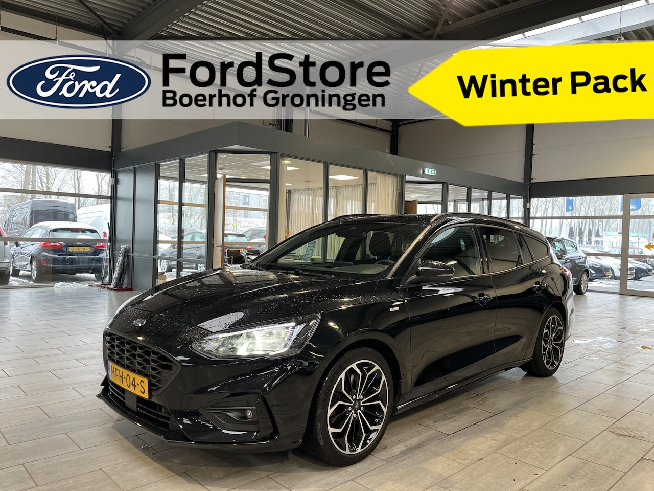 Ford Focus Wagon - EcoBoost 125pk ST Line X | Camera | LED | Navi | Clima | Cruise | 18" | 100% dealer onderh - AutoWereld.nl