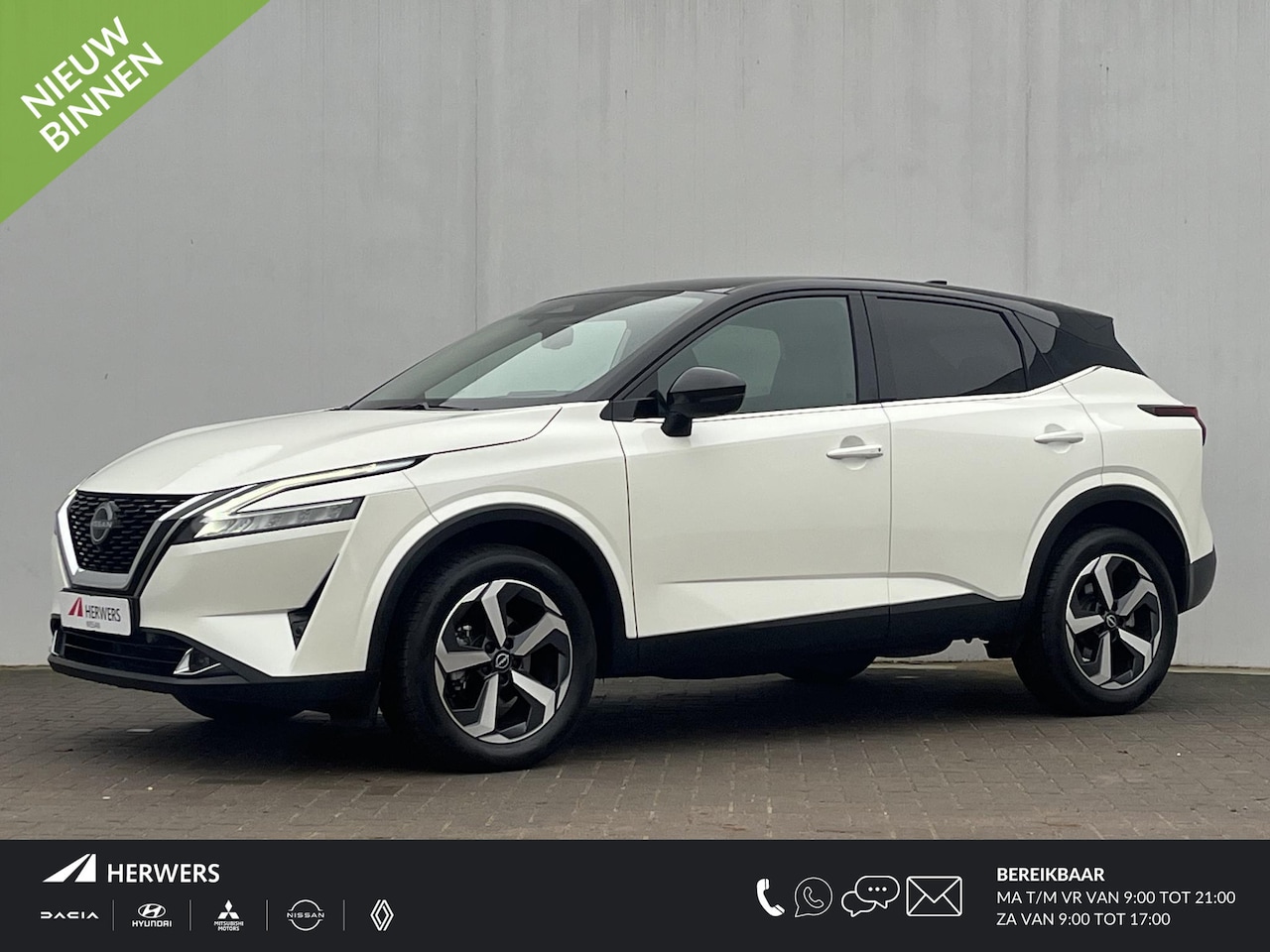 Nissan Qashqai - 1.3 MHEV 140PK N-Connecta / Adaptieve cruise control / 360* Camera / Keyless / Stoel-, stu - AutoWereld.nl