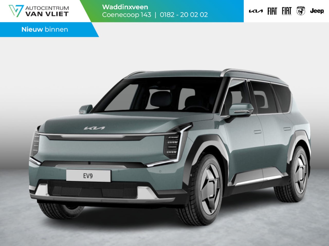 Kia EV9 - Plus 99.8 kWh | Levering April | Premium Audio | Camera | Stoel&Stuur Verwarming | Navi | - AutoWereld.nl