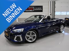 Audi A5 Cabriolet - 35 TFSI S edition 2x S Line Leer/Alcantara Nekverwarming Massage Navigatie Virtueel 360 Ca