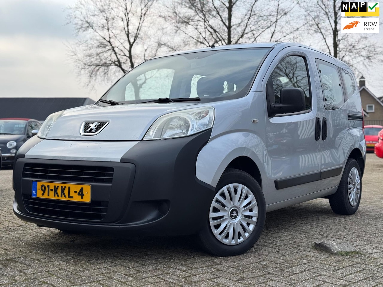 Peugeot Bipper Tepee - 1.4i AIRCO 5 PERSOONS 2XSCHUIFDEUR NW.APK - AutoWereld.nl