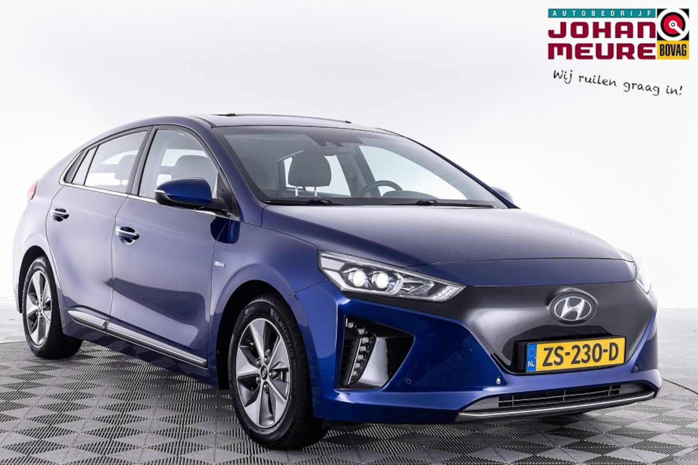 Hyundai IONIQ - Premium EV | SCHUIFDAK | LEDER | NAVI . - AutoWereld.nl