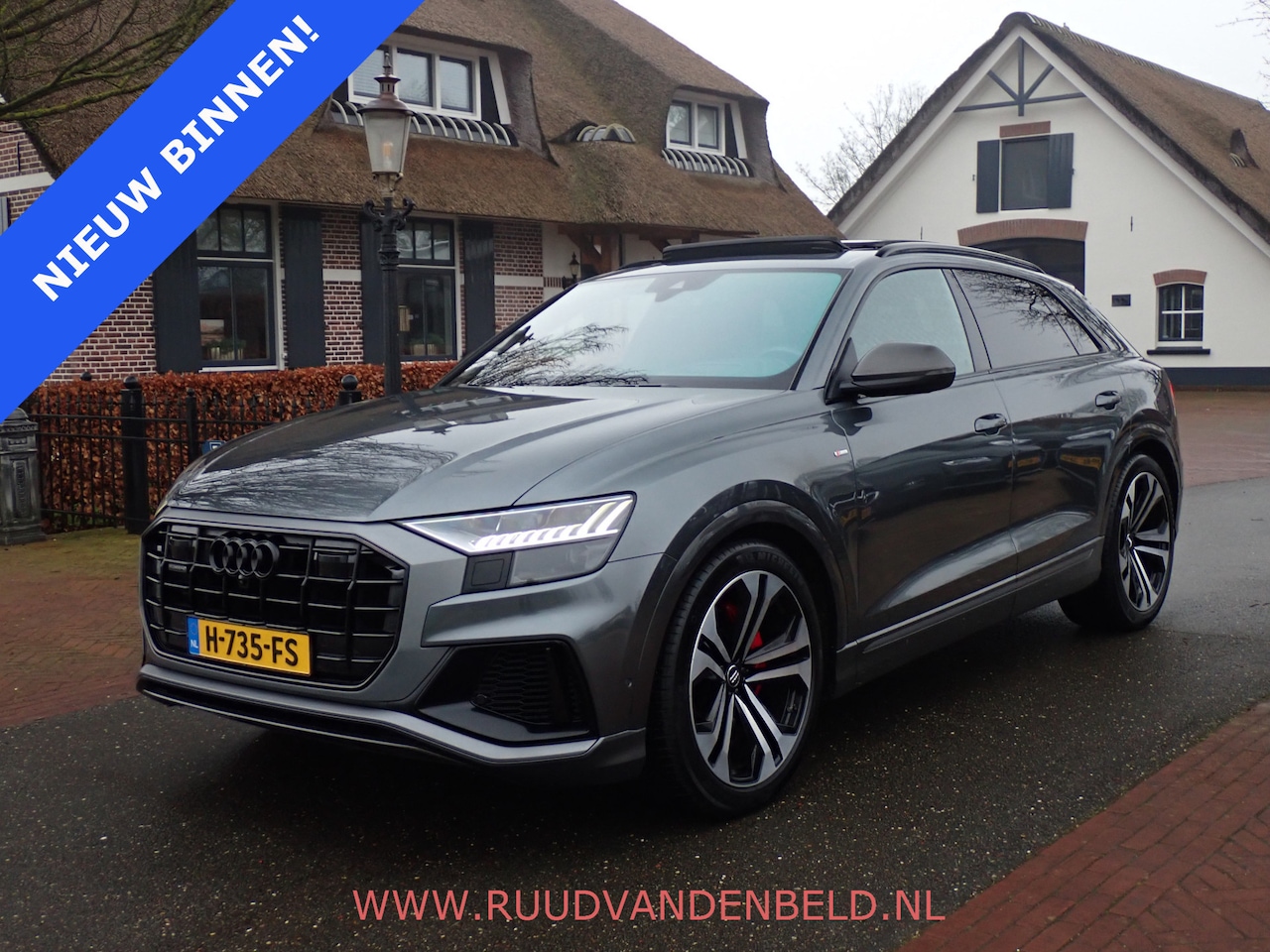 Audi Q8 - 50TDI S-LINE HEADUP/22''/MASSAGE/VENTILATIE/SOFTCLOSE/360*CAMERA - AutoWereld.nl