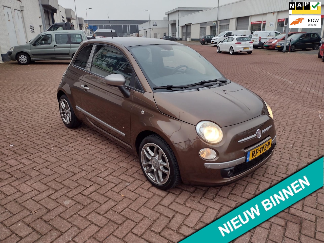 Fiat 500 - 1.2 Pop MOOIE AUTO BEL 0619590613 APK 30-05-2025 PANORAMADAK - AutoWereld.nl