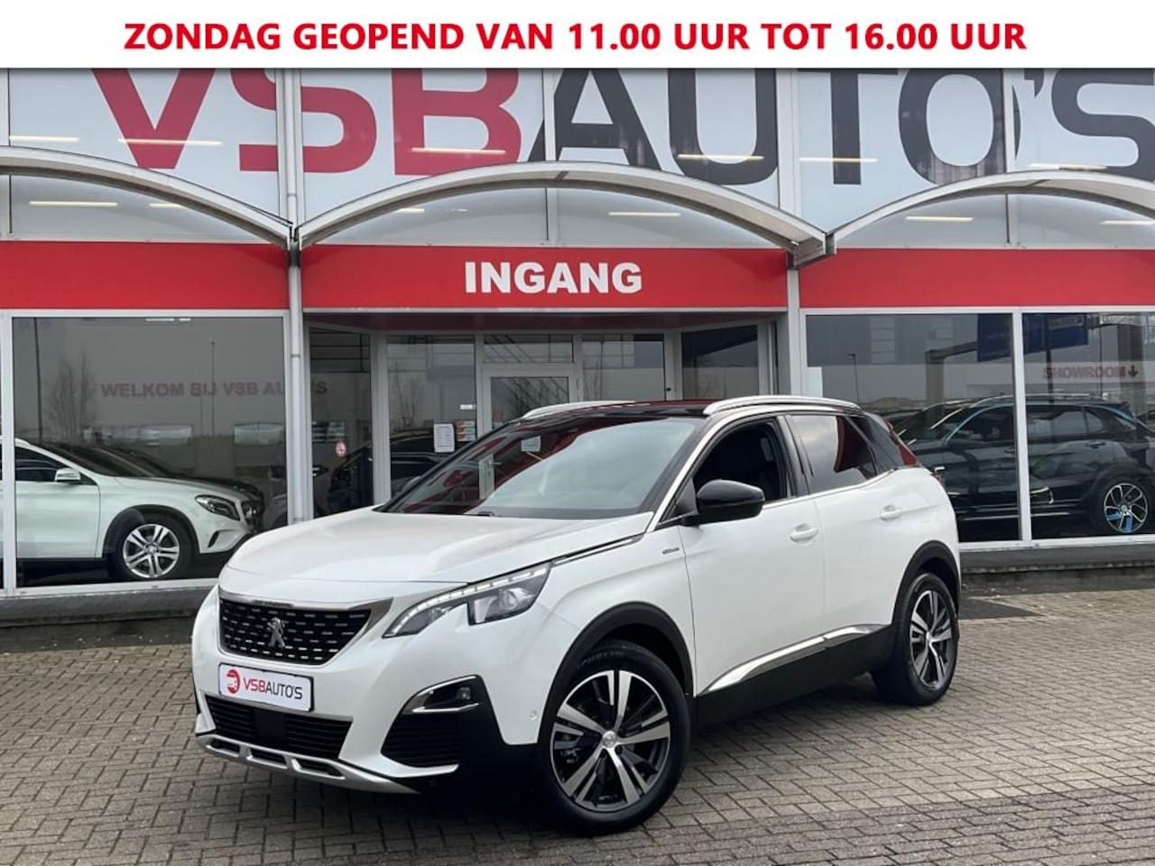 Peugeot 3008 - 1.2 PURETECH 130PK GT-LINE HALF-LEER NAVI CAMERA AIRCO LMV PDC - AutoWereld.nl