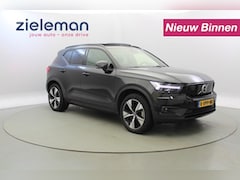 Volvo XC40 - Recharge P8 AWD R-Design BlackLine - Panorama, Leer, Stoelverw