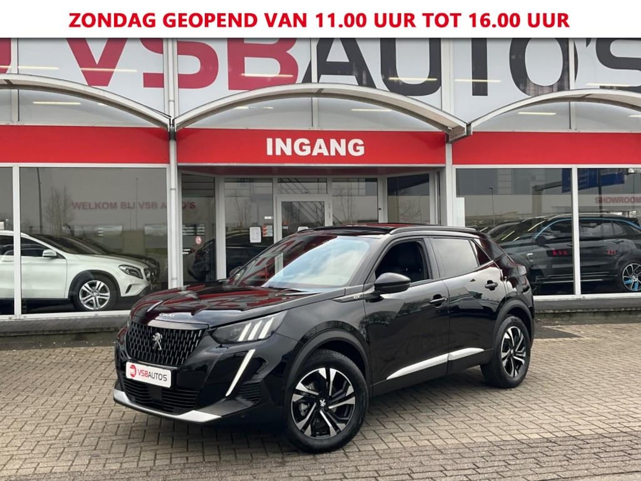 Peugeot 2008 - 1.2 PURETECH AUT. GT HALF-LEER PANO-DAK CAMERA CARPLAY - AutoWereld.nl