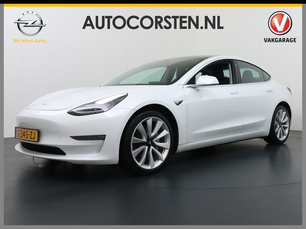 Tesla Model 3 - Long Range RWD Long Range 75kWh 463PK Trekhaak 19" Full-Self-Driving-Computer 3 Telefoon-Sleutel Premium - AutoWereld.nl