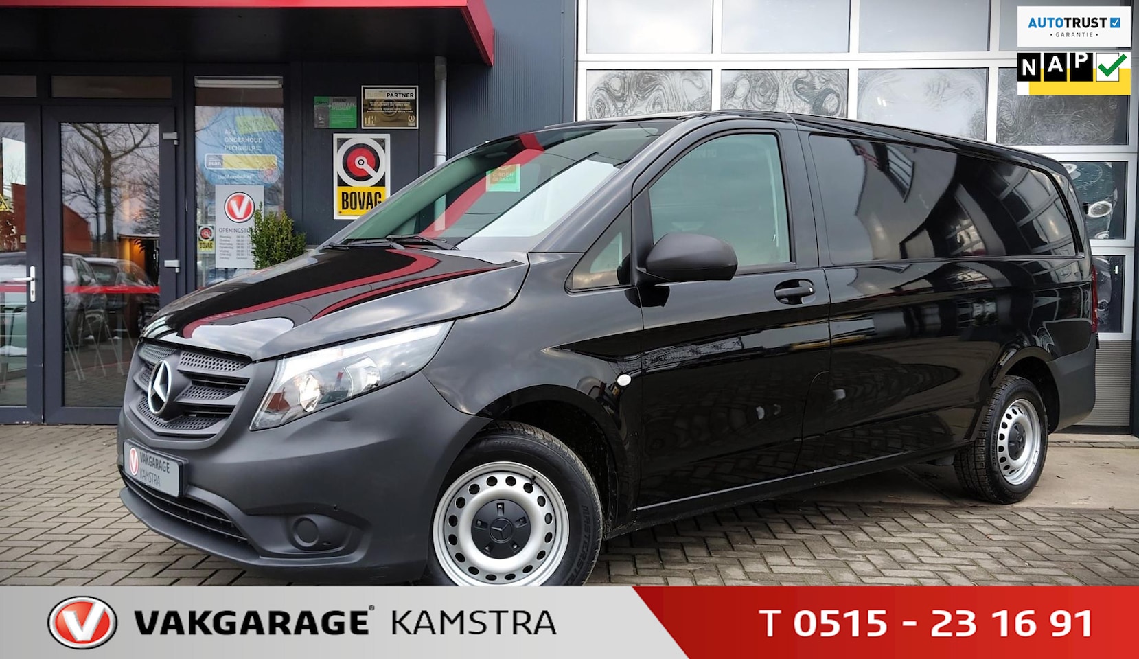 Mercedes-Benz Vito - 114 CDI Lang NAP Airco/Navi/Cruise/Trekh. - AutoWereld.nl