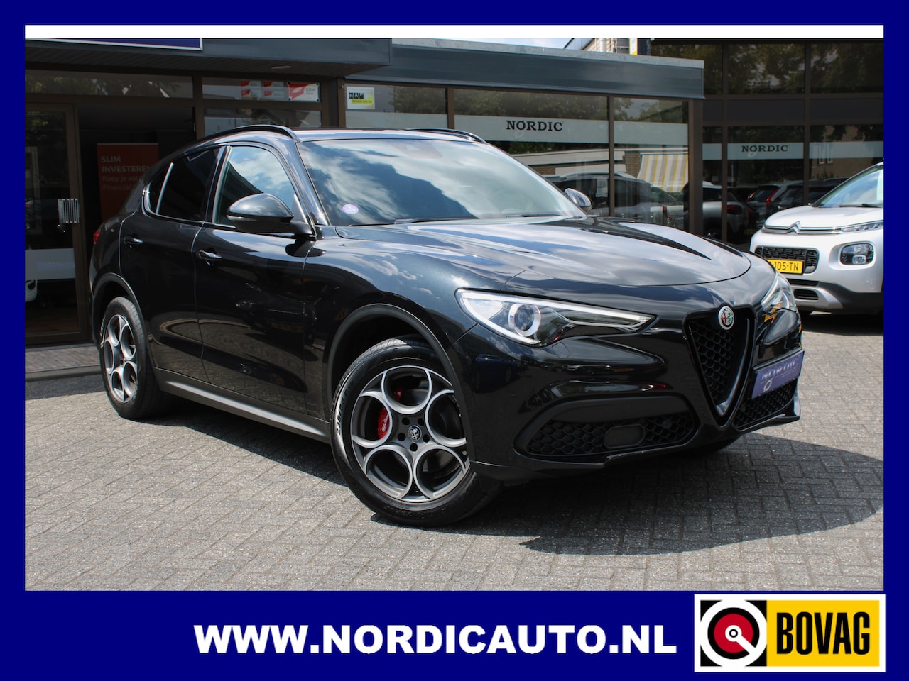 Alfa Romeo Stelvio - 2.0 T AWD B-TECH 200 PK AUTOMAAT / ADAPT CRUISE- NAVI A RIJ CAMERA - AutoWereld.nl