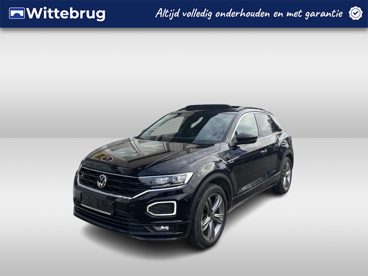 Volkswagen T-Roc - 1.5 TSI R-Line / AUTOMAAT/ 2X R-LINE/ PANO/ TREKHAAK/ DIGITAL DASH/ ACC/ NAVI/ PARK. SENSO - AutoWereld.nl