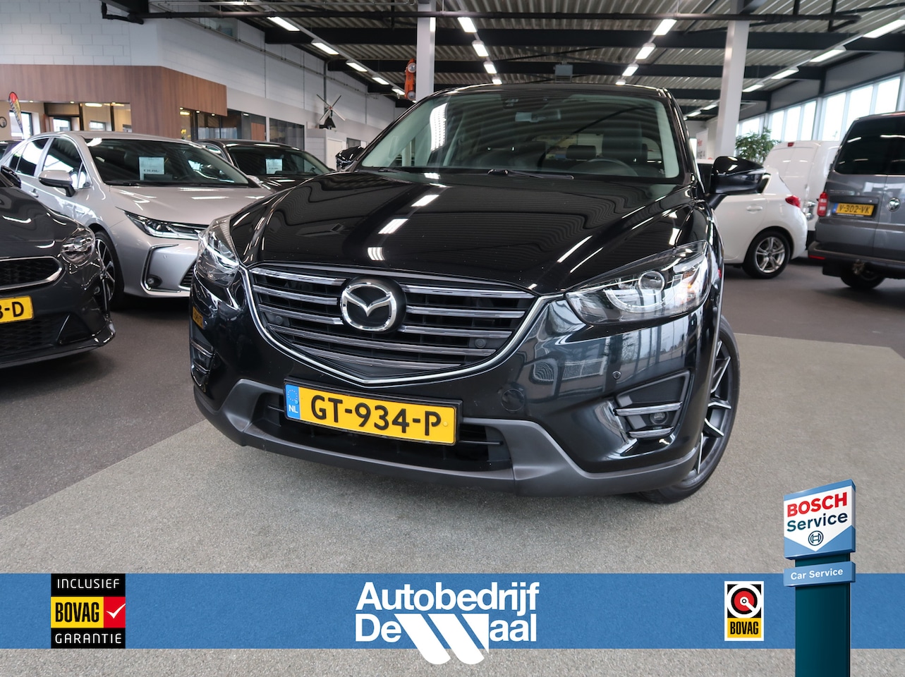 Mazda CX-5 - 2.0 SkyActiv-G 165 Skylease GT 2WD LEDER/BOSE/KEYLESS/PDC/AFN.TREKHAAK - AutoWereld.nl