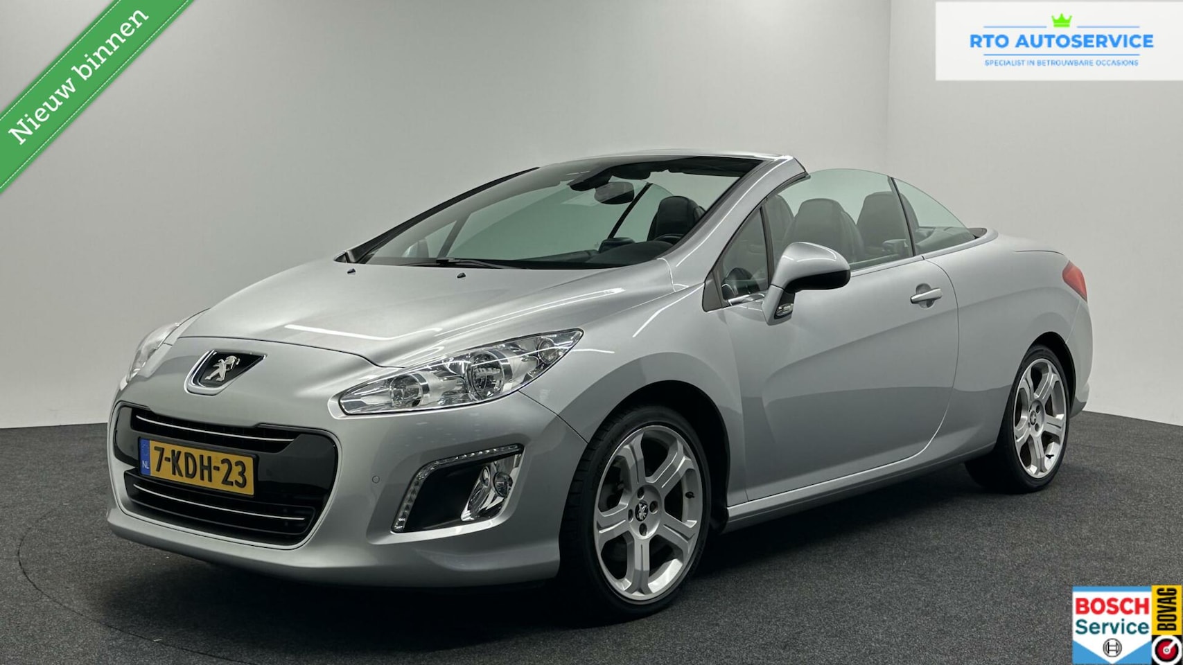 Peugeot 308 CC - 1.6 THP Féline TREKHAAK NAVI LM LEER 78000 KM - AutoWereld.nl