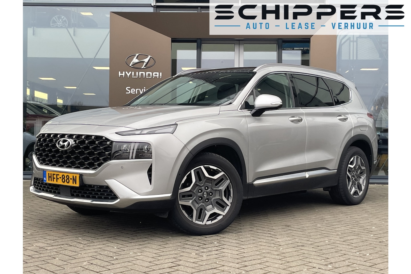 Hyundai Santa Fe - 1.6 T-GDI PHEV Premium Sky 7persoons | PHEV Panorama dak | Stuur verwarmd - AutoWereld.nl