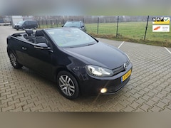 Volkswagen Golf Cabriolet - 1.6 TDI Bluemotion Navigatie, Leder interieur Electr. Kap, pdc