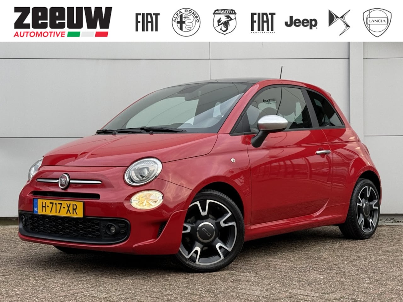 Fiat 500 - 1.0 Hybrid 70 PK Sport | Leder | Navi | Clima | Carplay | 16" - AutoWereld.nl