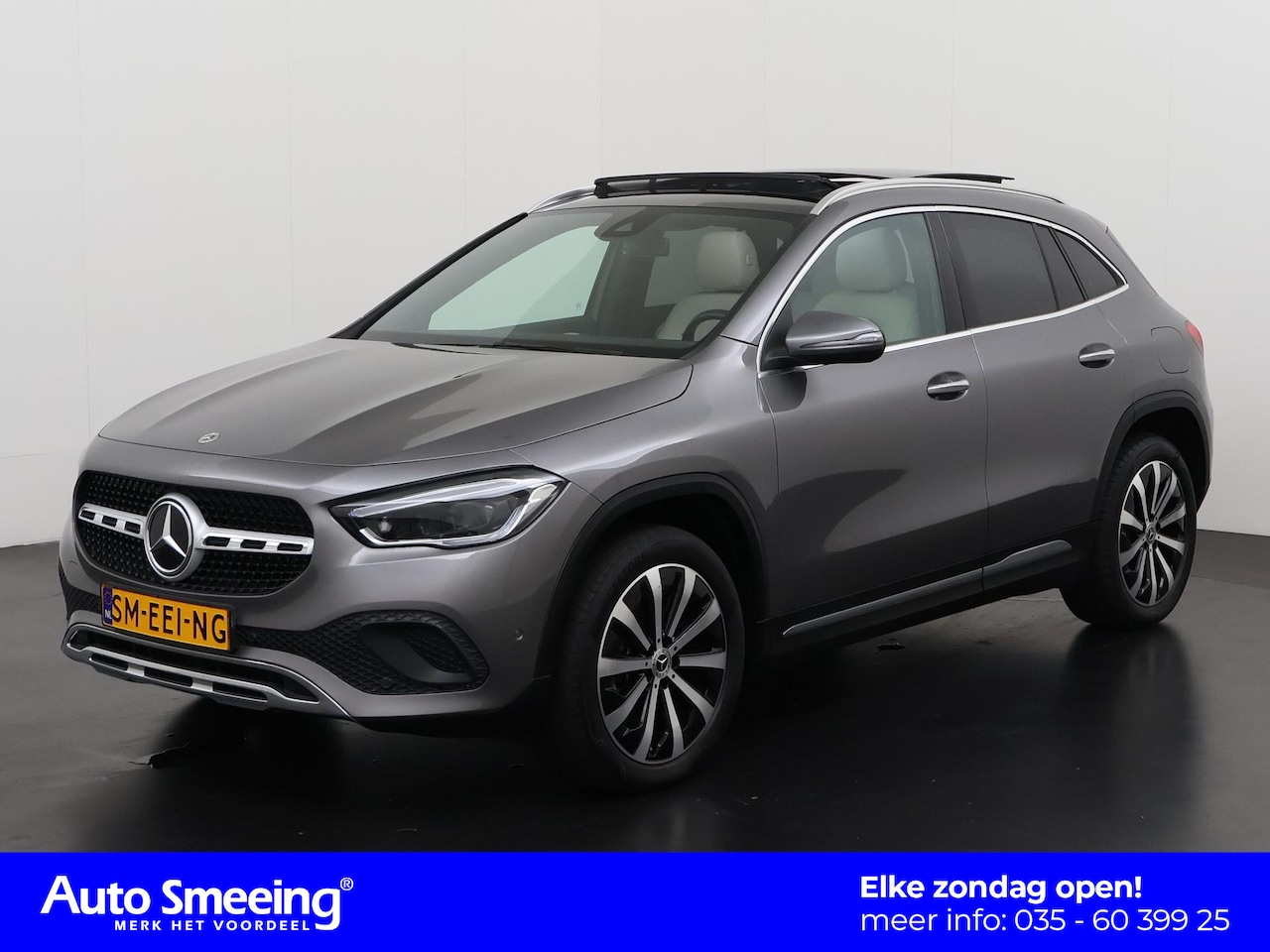 Mercedes-Benz GLA-Klasse - 250e Premium Plus | Panoramadak | Leder | Mem Stoel | Widescreen | Zondag Open! - AutoWereld.nl