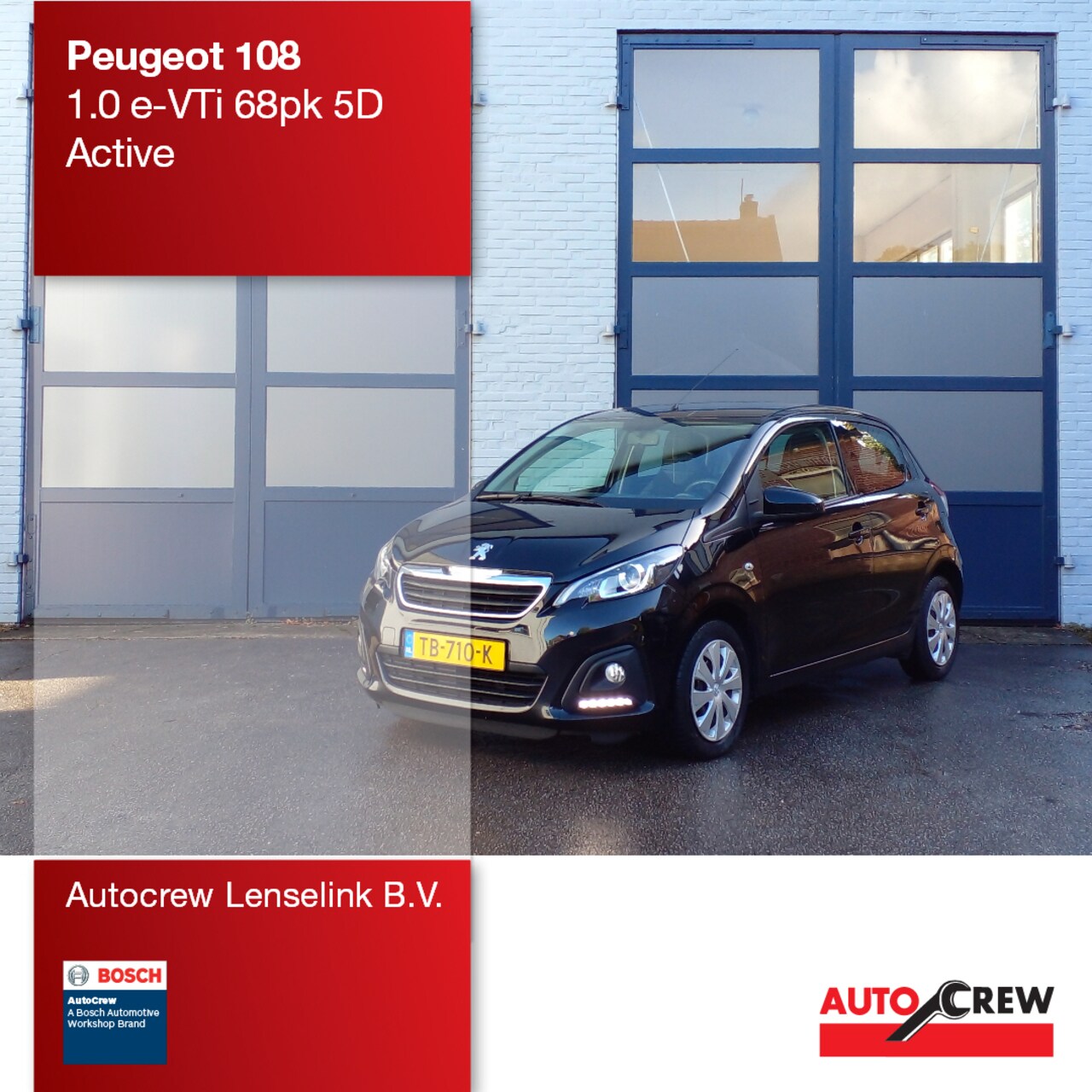 Peugeot 108 - 1.0 e-VTi 68pk 5D Active | Origineel NL | - AutoWereld.nl