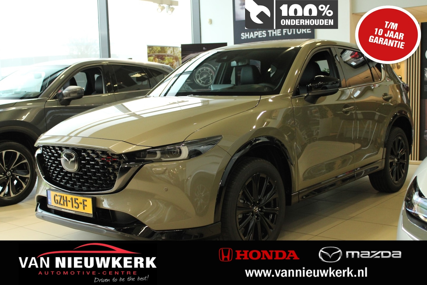 Mazda CX-5 - 2.0 e-SKYACTIV-G 165pk M-Hybrid Automaat Homura + Leder pakket BOSE - AutoWereld.nl