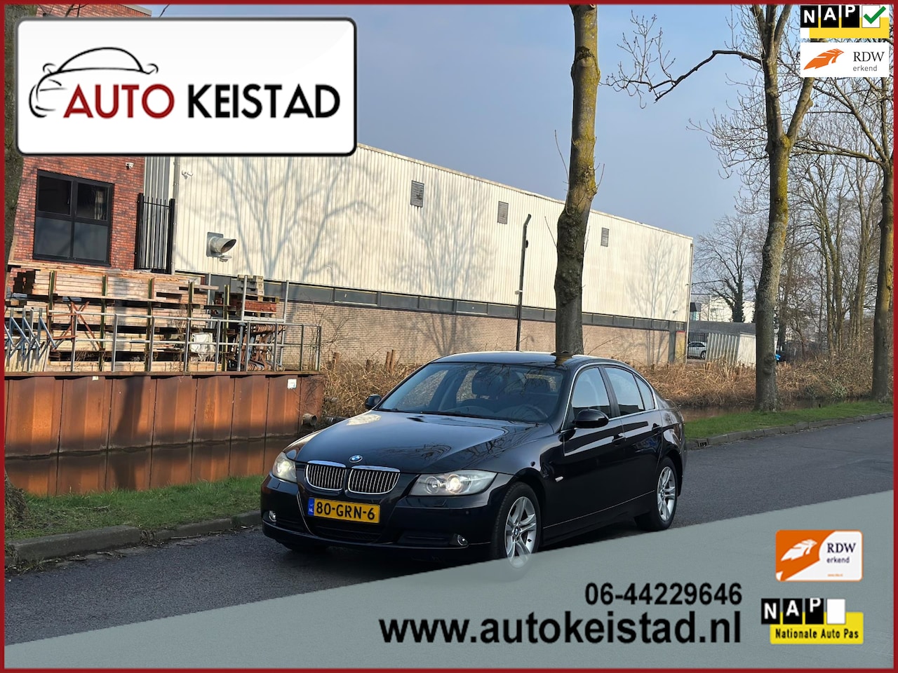 BMW 3-serie - 318i 6-BAK NAVIGATIE/XENON/CLIMA! SUPER STAAT! - AutoWereld.nl