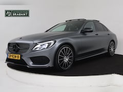 Mercedes-Benz C-klasse - 180 AMG Sport Edition Premium Plus (PANORAMADAK, CAMERA, STOELVERWARMING, NAVIGATIE, STUUR