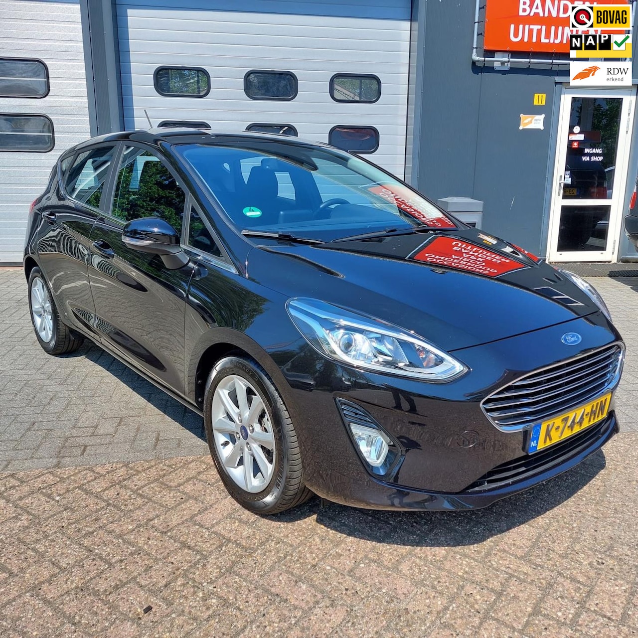 Ford Fiesta - 1.0 EcoBoost benzine/Hybrid Titanium 125pk - AutoWereld.nl