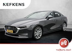 Mazda 3 - 3 Luxury Hybrid 180 pk | Navigatie | Achteruitrijcamera | Parkeersensoren Voor en Achter |