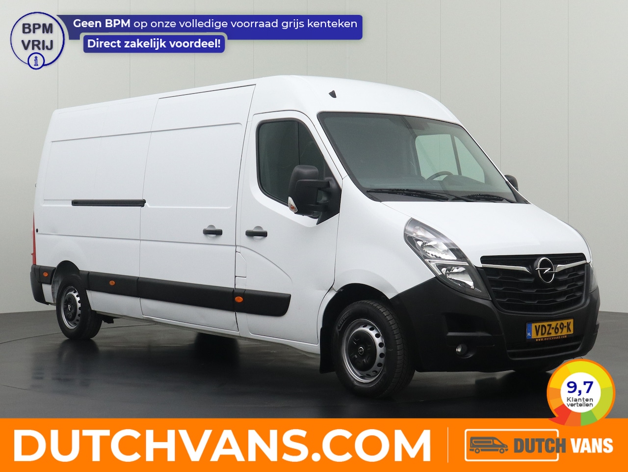 Opel Movano - 2.3Turbo 135PK L3H2 | Oprijplaat | Werkplaats | Navigatie | 3-Persoons | Airco - AutoWereld.nl