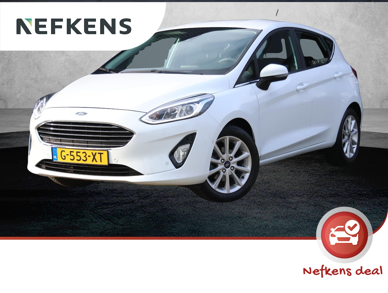 Ford Fiesta - 101pk Titanium | 1ste eigenaar | Navigatie | Climate | Keyless | 5 deurs - AutoWereld.nl