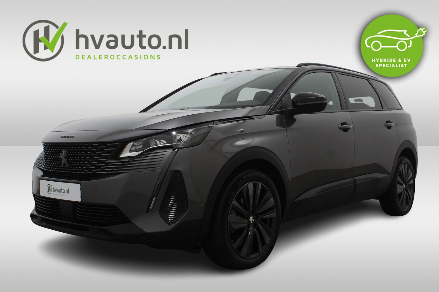 Peugeot 5008 - 1.2 PURETECH 130PK GT BLACK PACK EAT8 | Navi | 19 inch | Elektr. achterklep - AutoWereld.nl