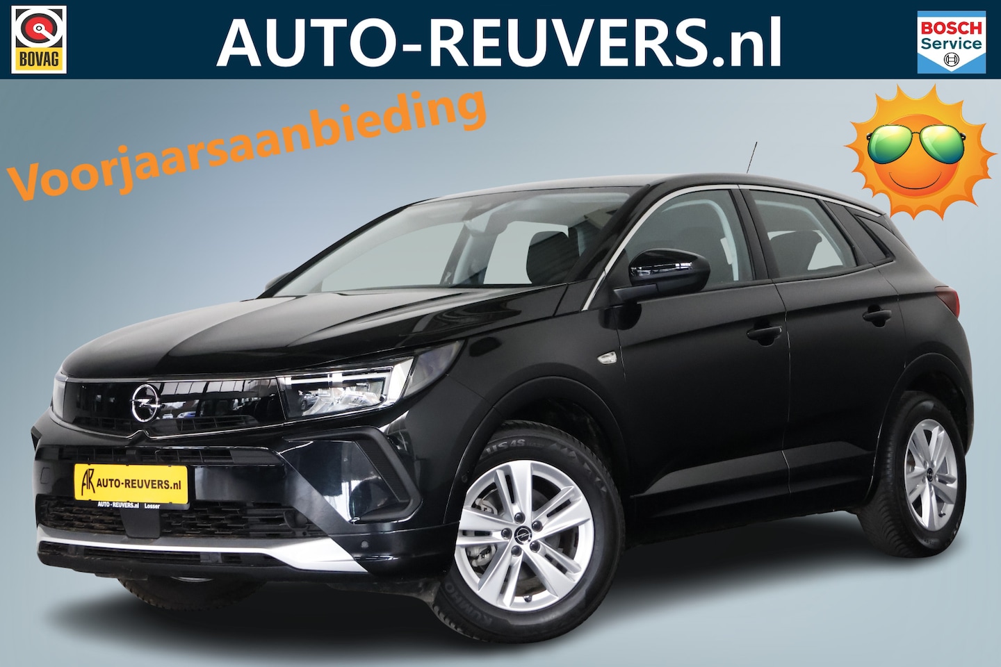 Opel Grandland - 1.2 Turbo Business Edition / LED / CarPlay / Cam / ACC / BLIS - AutoWereld.nl