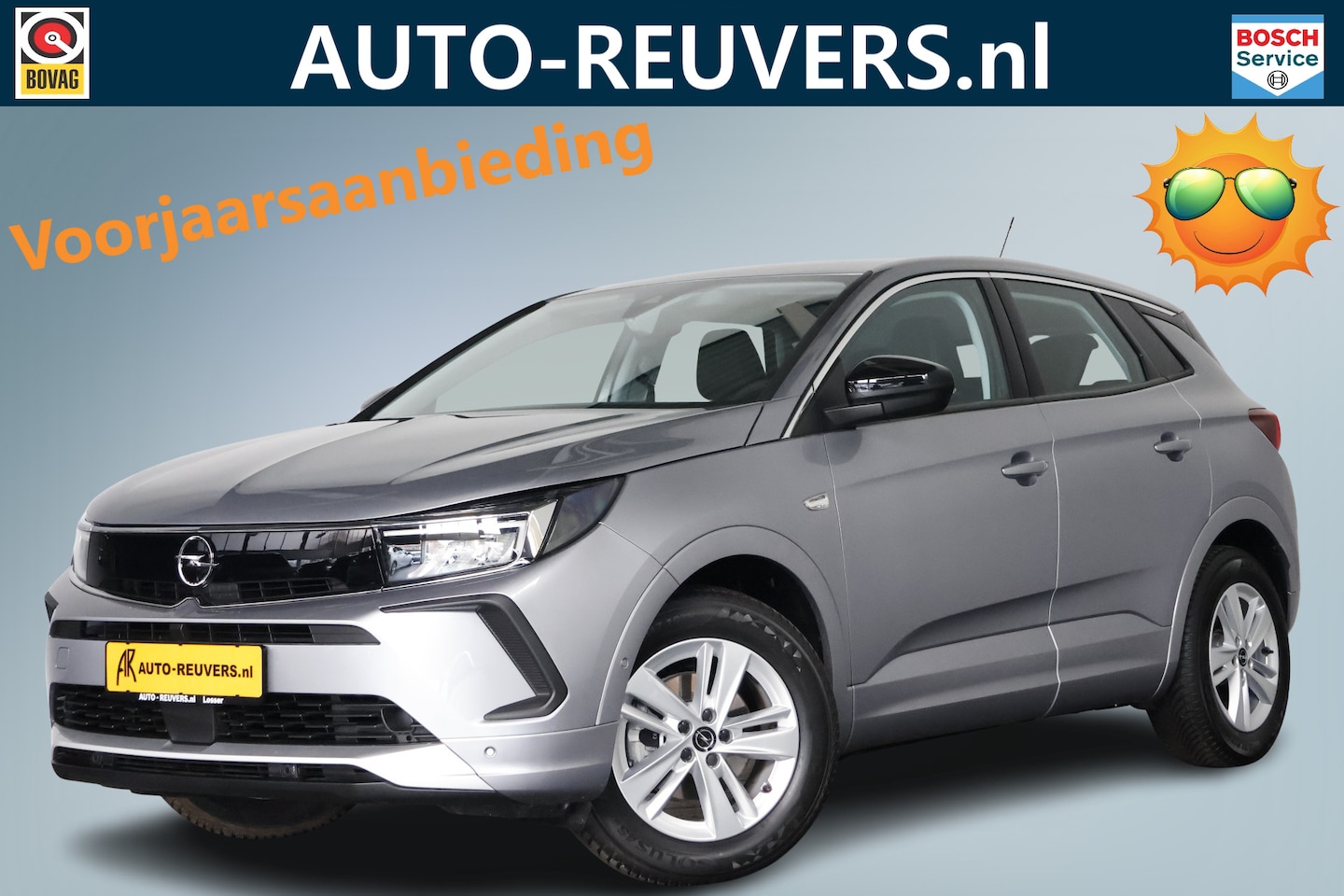 Opel Grandland - 1.2 Turbo Edition / LED / ACC / CarPlay / Cam / Clima - AutoWereld.nl