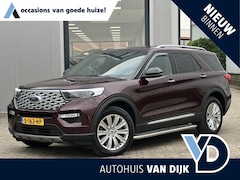 Ford Explorer - 3.0 V6 EcoBoost PHEV ST-Line 7-pers. | Pano-Dak/B&O/20"/Leder/3D-camera