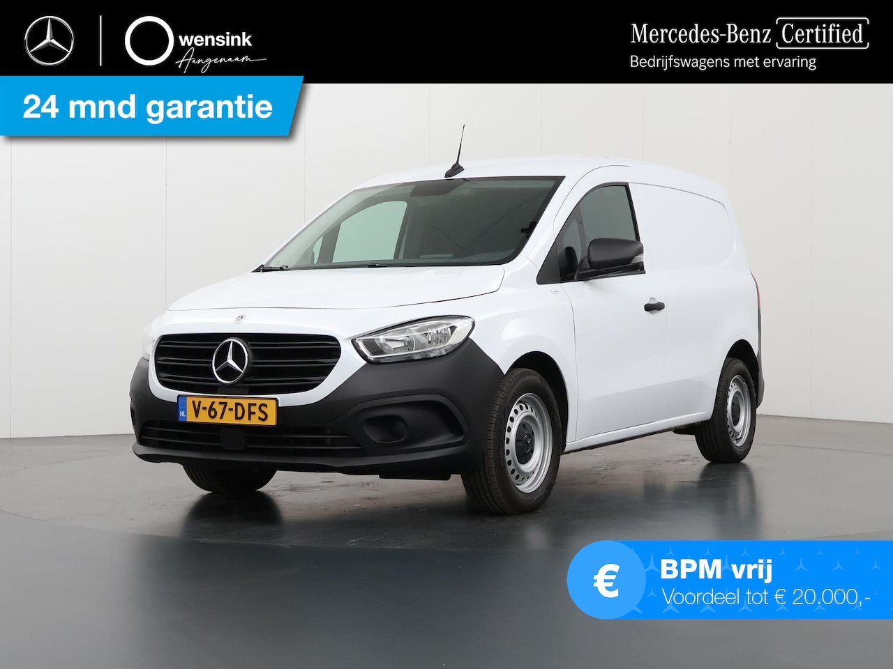 Mercedes-Benz Citan - 110 CDI L1 Pro | Aut. Carplay | Trekhaak | Stoelverwarming | Bluetooth | Parkeercamera | A - AutoWereld.nl