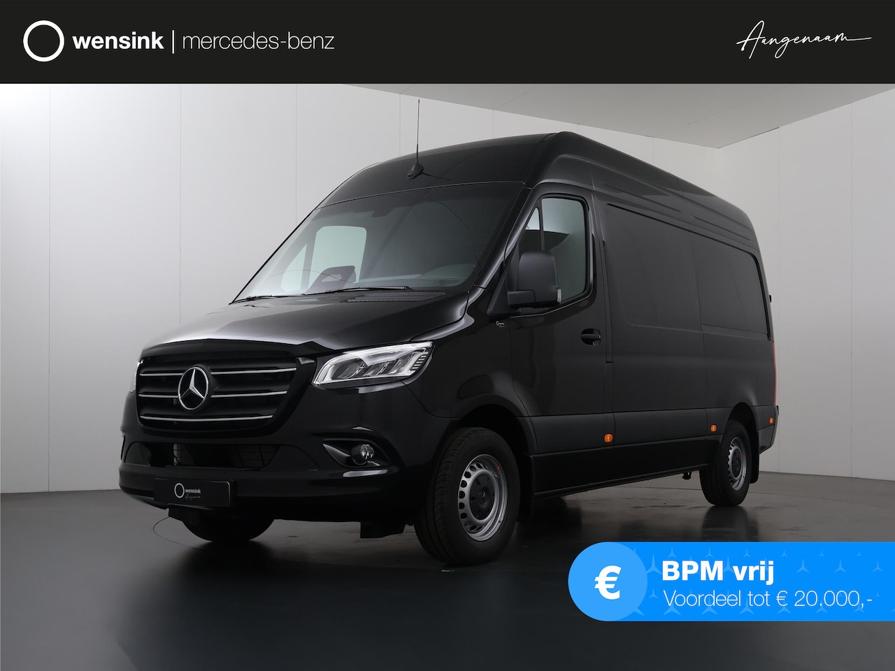 Mercedes-Benz Sprinter - 319 L2H2 RWD SELECT | LED | BPM VRIJ | DISTRONIC | WINTERPAKKET | LEER - AutoWereld.nl