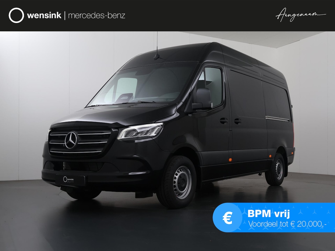 Mercedes-Benz Sprinter - 317 L2H2 Select | LED | DISTRONIC | 3500KG TREKKEN | LINKER SCHUIFDEUR - AutoWereld.nl