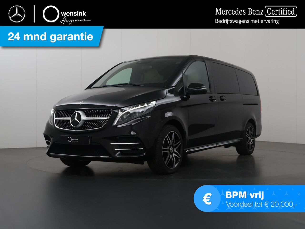 Mercedes-Benz V-klasse - 300d 4-MATIC | L2 Lang | Avantgarde | AMG | Dubbele Cabine | Panoramadak | Agility Control - AutoWereld.nl