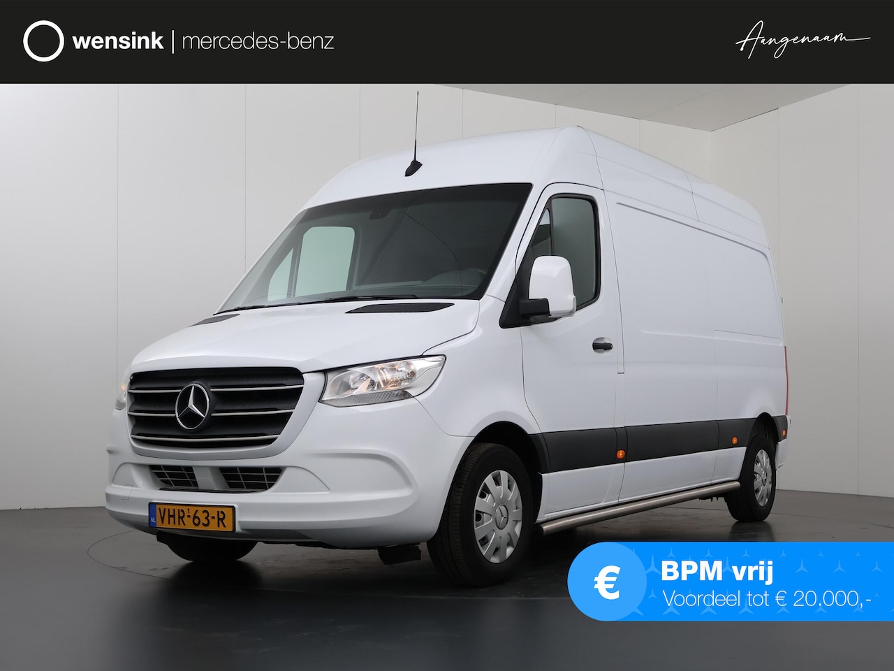 Mercedes-Benz Sprinter - 314 CDI | L2 H2 | Dodehoekassistent | Geveerde Comfortstoel Chauffeur | Bijrijdersbank | P - AutoWereld.nl