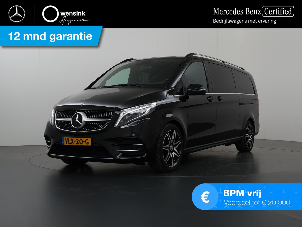 Mercedes-Benz V-klasse - 300d | XL L3 | Avantgarde | Navigatie | Burmester Soundsysteem | Distronic Plus | AMG Acht - AutoWereld.nl