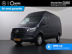 Mercedes-Benz Sprinter - 317 CDI L2 H2 | Aut. | MBUX | Parkeercamera | LM Velgen | 3-zits | Spiegelpakket | NIEUW |