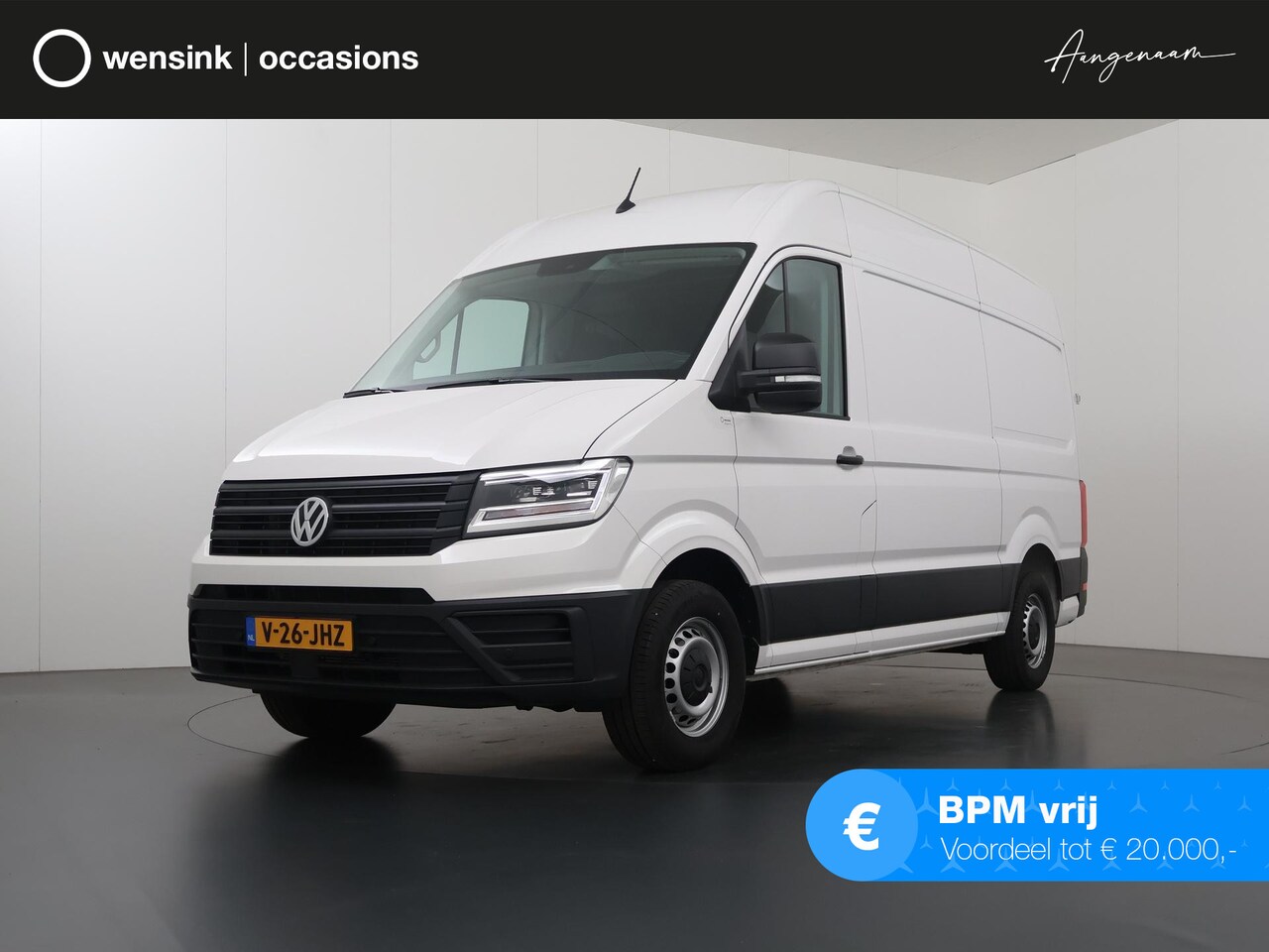 Volkswagen Crafter - 35 2.0 TDI 140 PK Aut. | L3 H3 | Highline | Stoelverwarming | Parkeercamera | 3-Zits | Vol - AutoWereld.nl