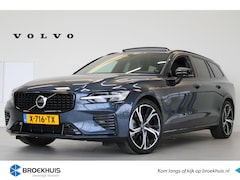 Volvo V60 - T6 350PK AWD Plus Dark | Contourstoelen | Panoramadak | 19'' | Getint Glas | Achterb verw