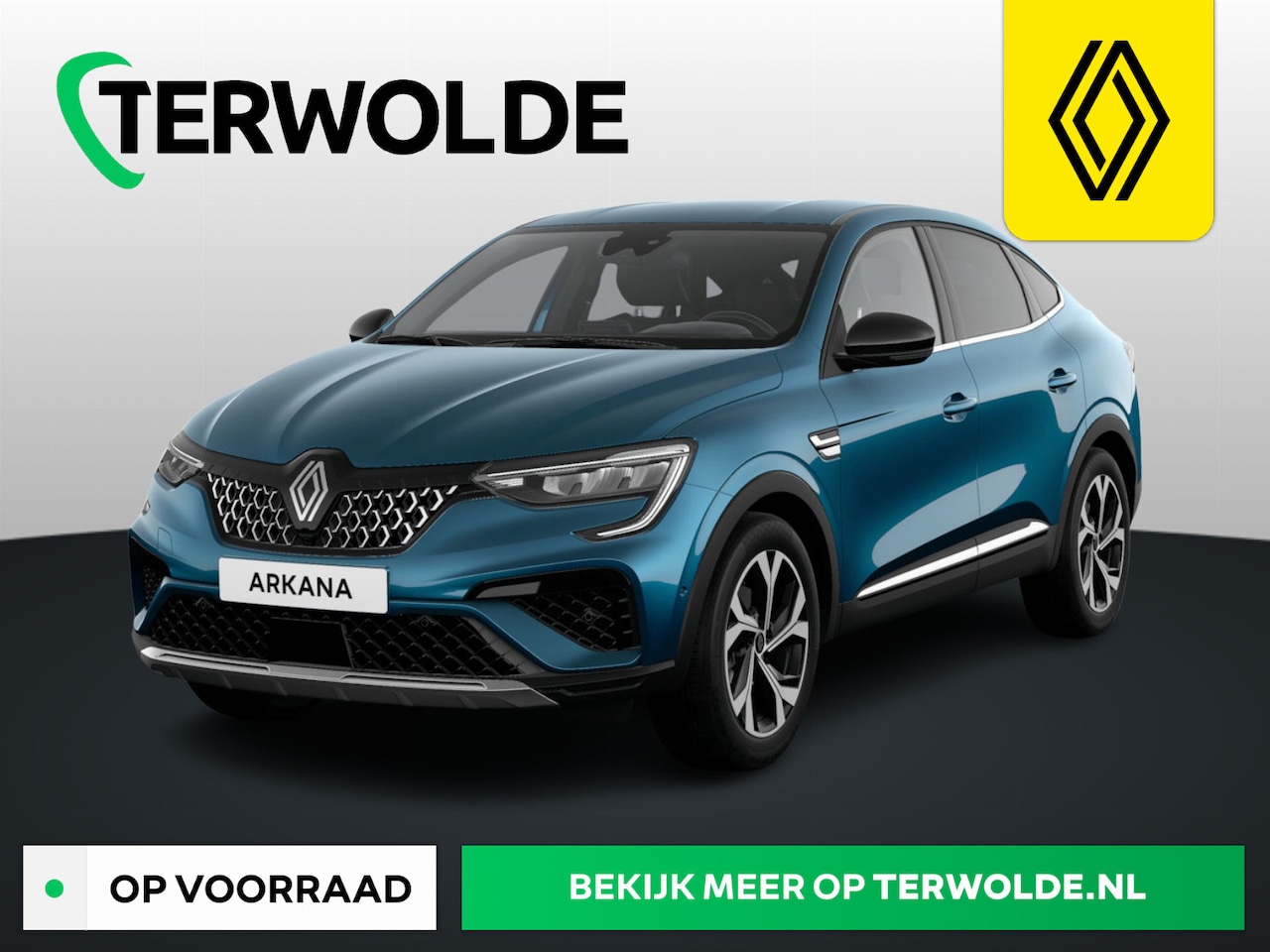 Renault Arkana - Full Hybrid 145 E-Tech Techno | Achteruitrijcamera | Adaptive Cruise Control | Blind Spot - AutoWereld.nl