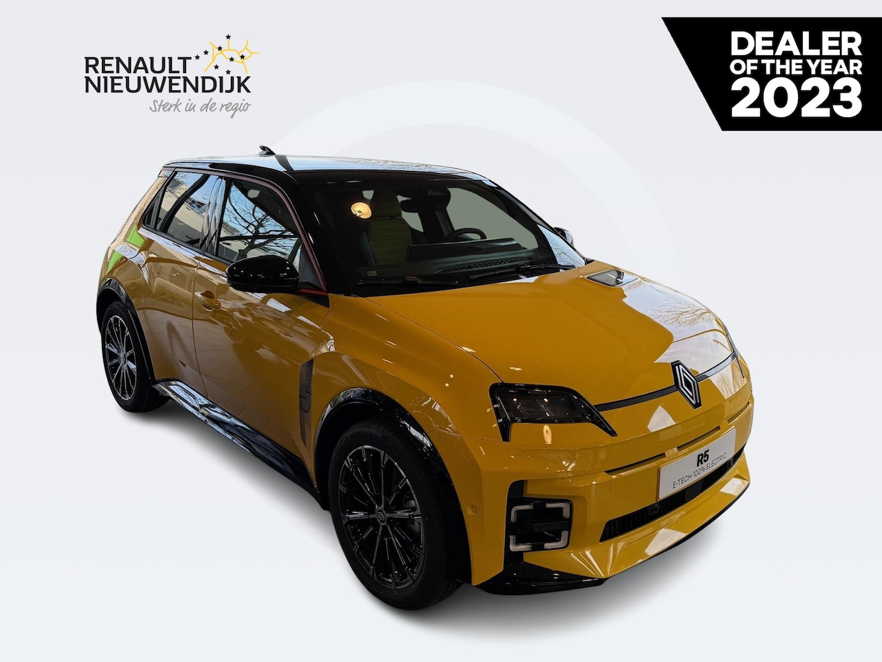 Renault 5 - Comfort Range Iconic Cinq 52 kWh / 10KM / DIRECT LEVERBAAR / PACK SAFETY & ADVANCED DRIVIN - AutoWereld.nl