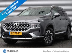 Hyundai Santa Fe - 1.6 T-GDI HEV Comfort Smart 7p. | Afn. Trekhaak | Elektr. Stoelen | Leren Bekleding | Stoe