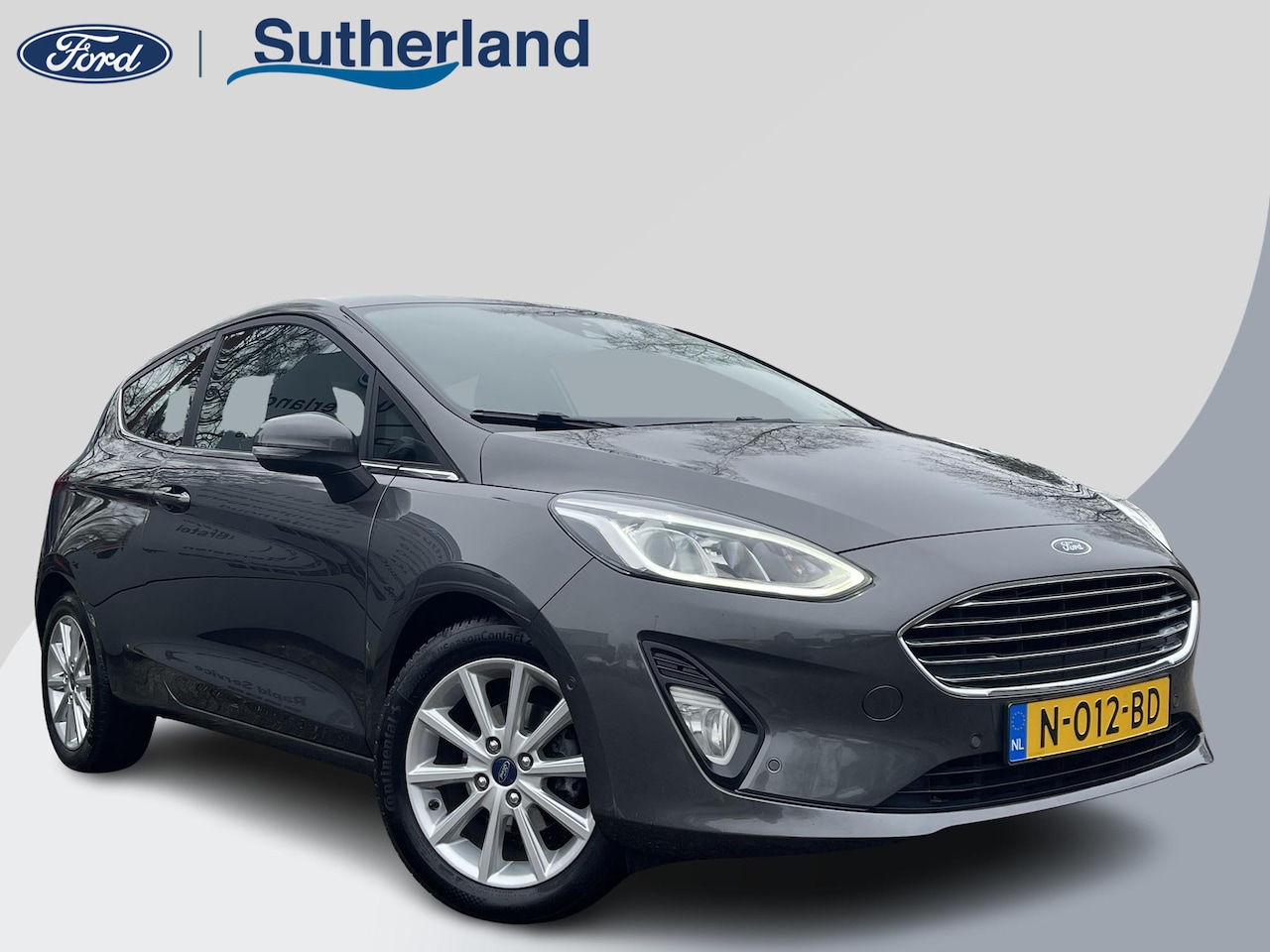 Ford Fiesta - 1.0 EcoBoost Titanium 100pk Achteruitrijcamera | Stoelverwarming | Apple carplay | Android - AutoWereld.nl