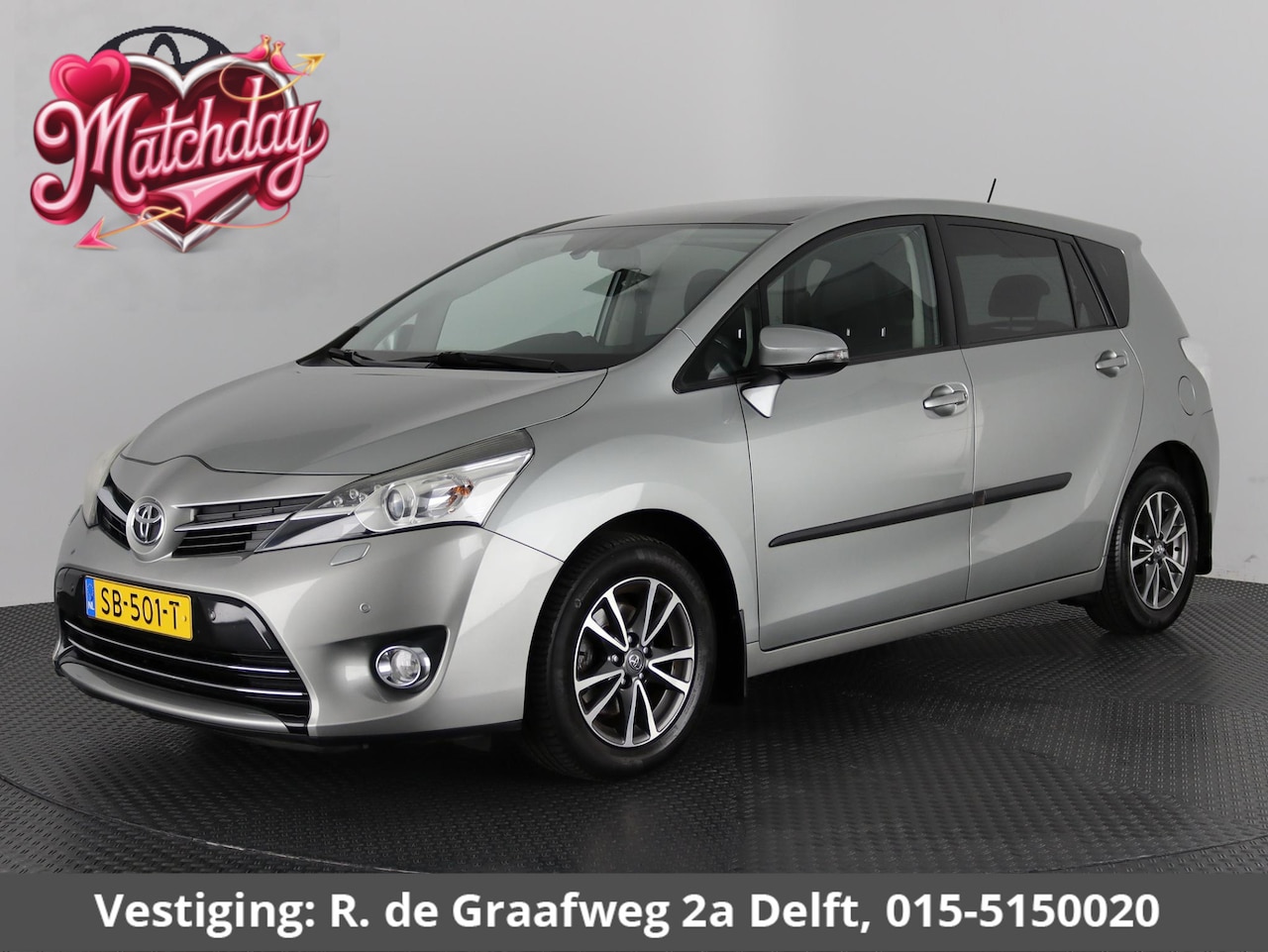 Toyota Verso - 1.8 VVT-i Dynamic Business | Dealer onderhouden | Panoramadak | Trekhaak | Parkeersensoren - AutoWereld.nl