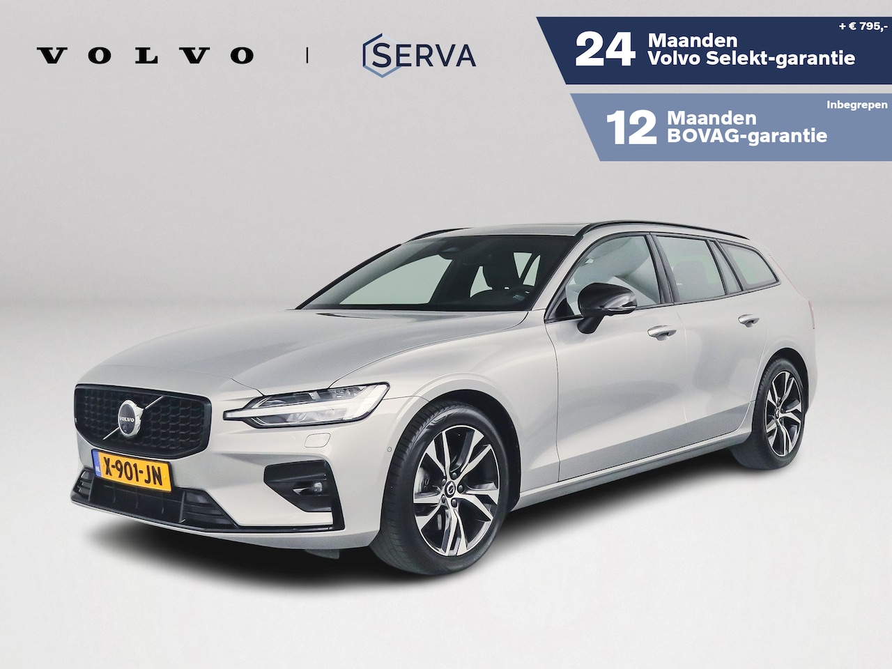 Volvo V60 - B3 Aut. Plus Dark | Panoramadak | Trekhaak | Harman Kardon | 360 camera - AutoWereld.nl