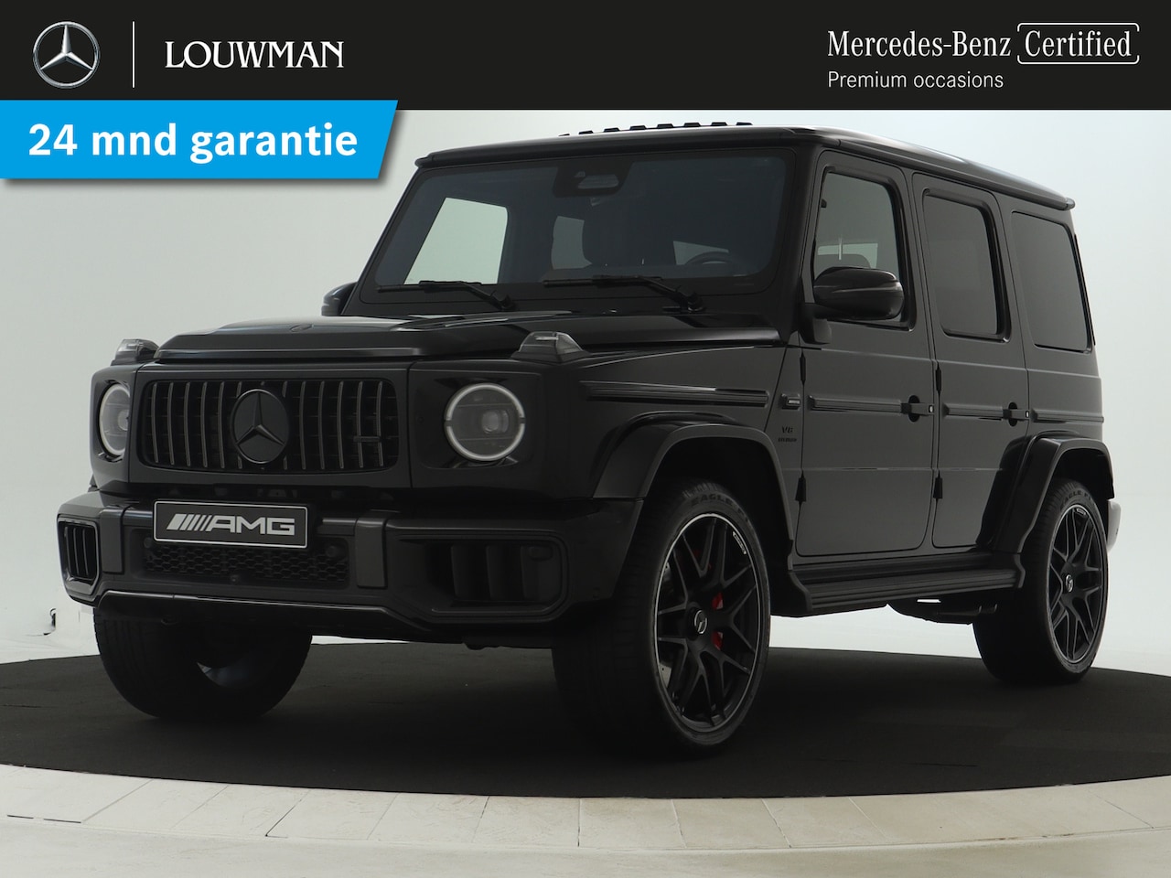 Mercedes-Benz G-klasse - AMG 63 Facelift I Carbonpackage I Nightpakket I 22 inch I Burmester Inclusief 24 maanden M - AutoWereld.nl